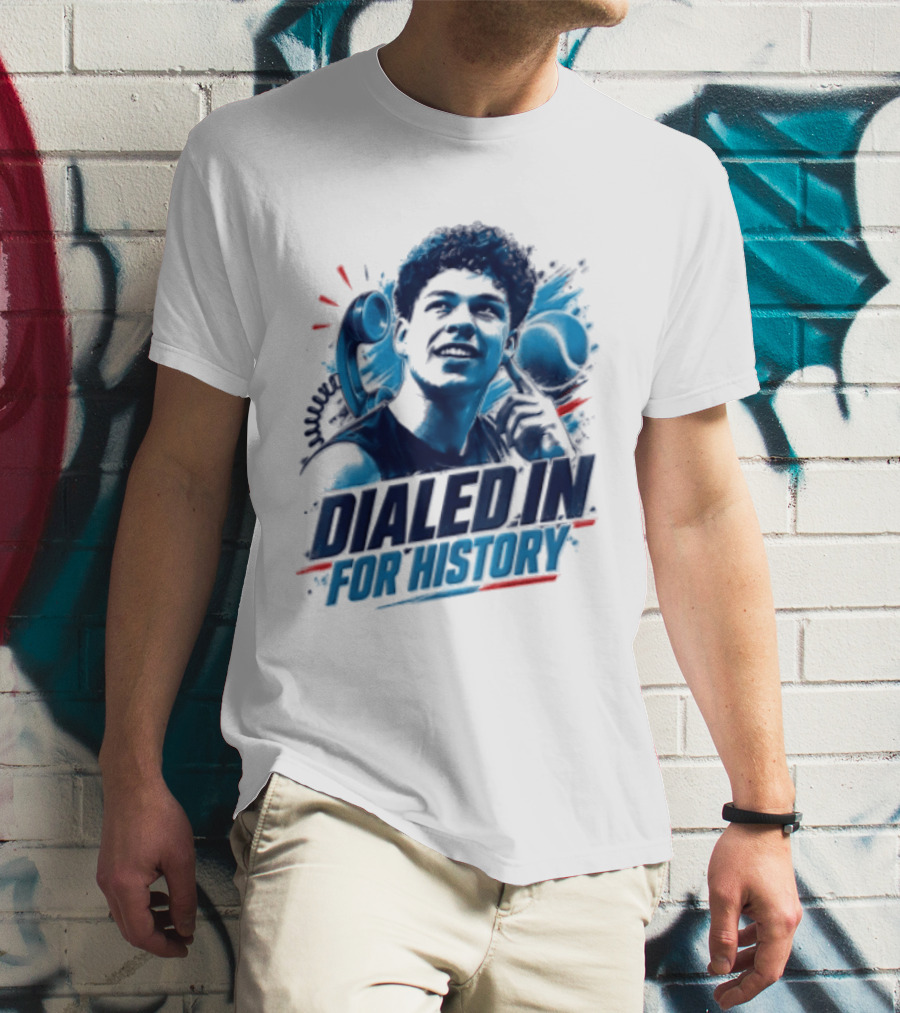 Ben Shelton Dialed In For History Tennis US Open T-Shirt
