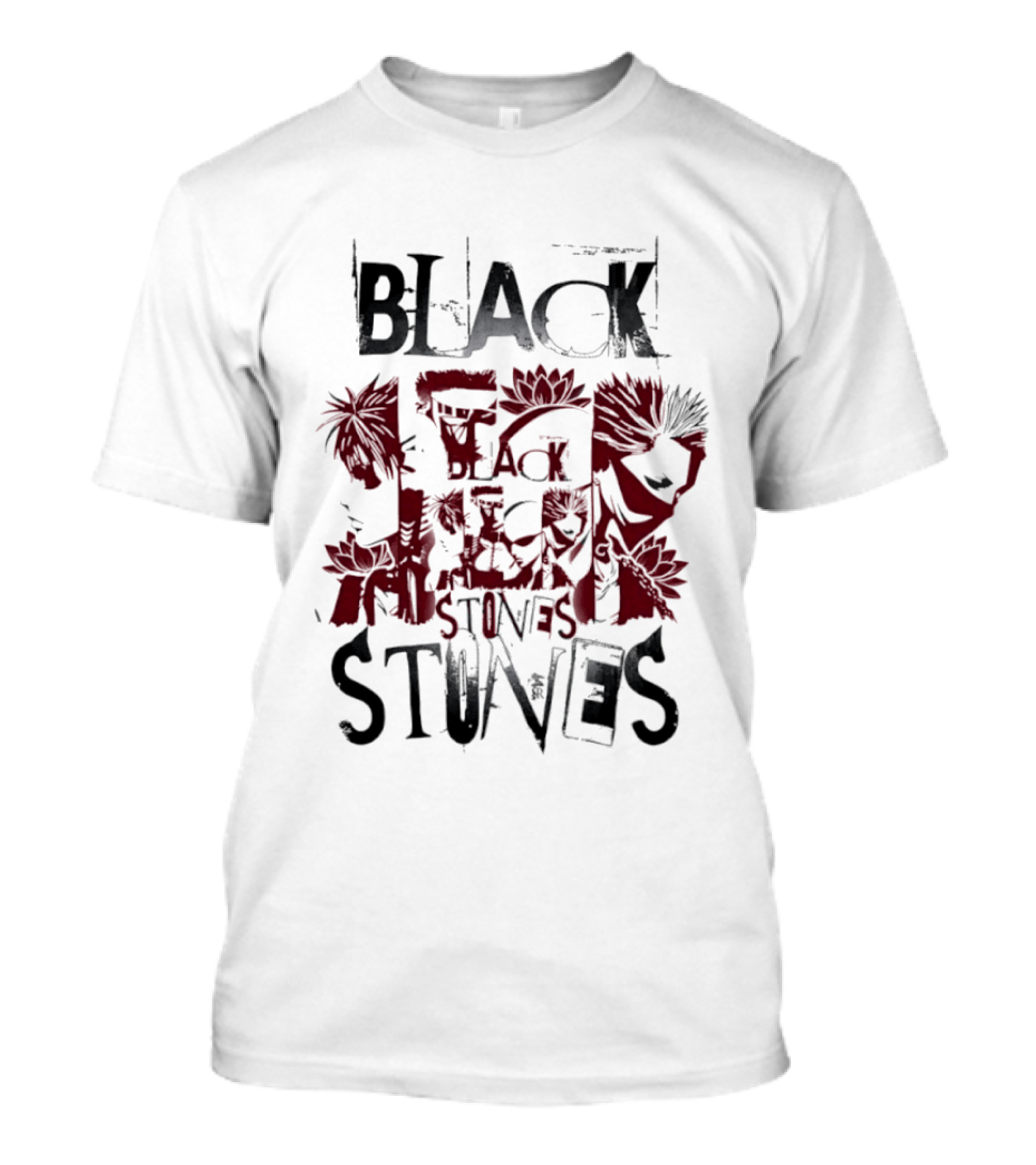 Black Stones Nana Anime Band Blast Manga Series T-Shirt