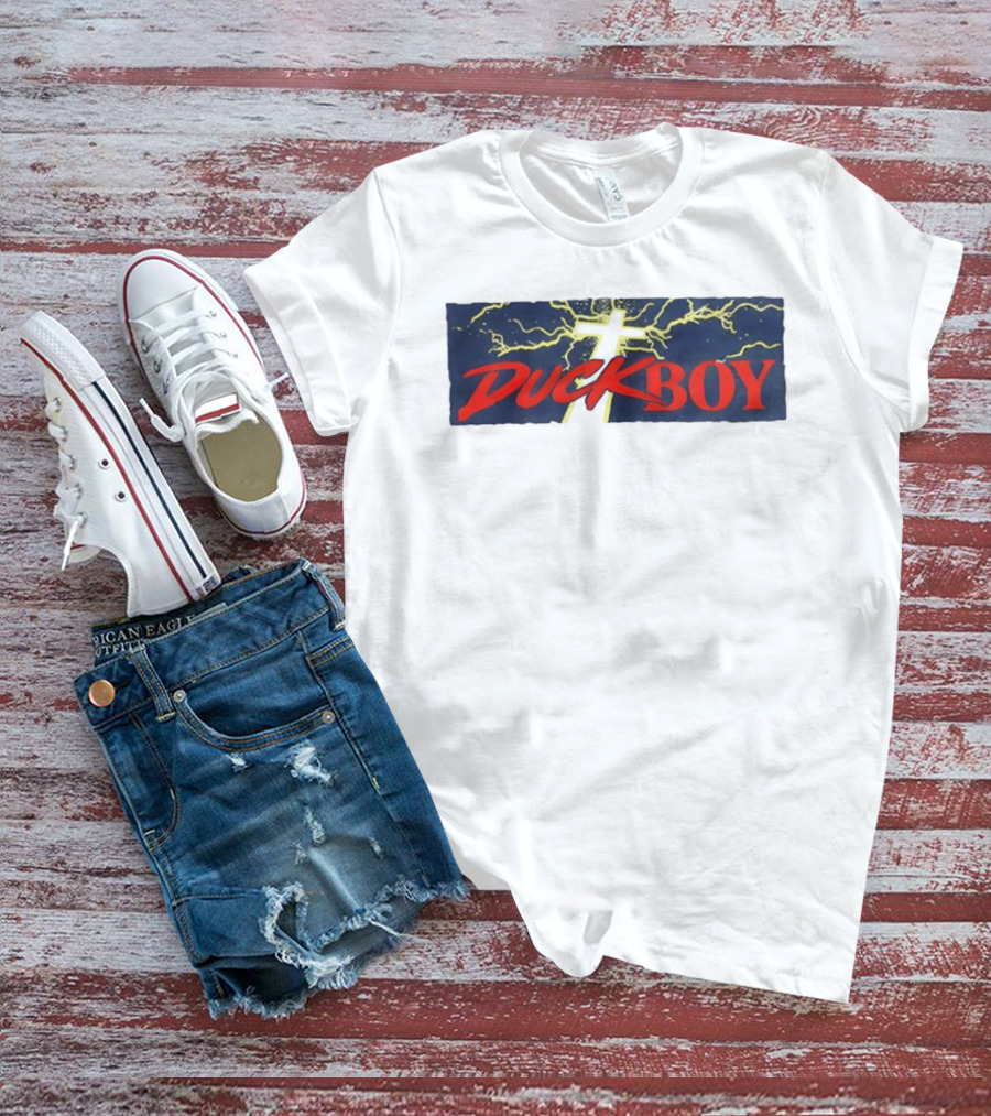 Duckboy Lightning Cross Ruby Da Cherry G59 T-Shirt