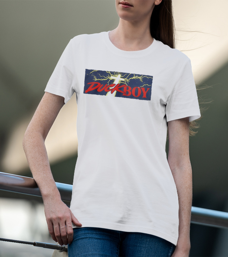 Duckboy Lightning Cross Ruby Da Cherry G59 T-Shirt
