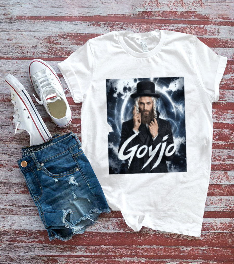 Goyjo Hasidic Top Hat Peys Mysterious Aura T-Shirt
