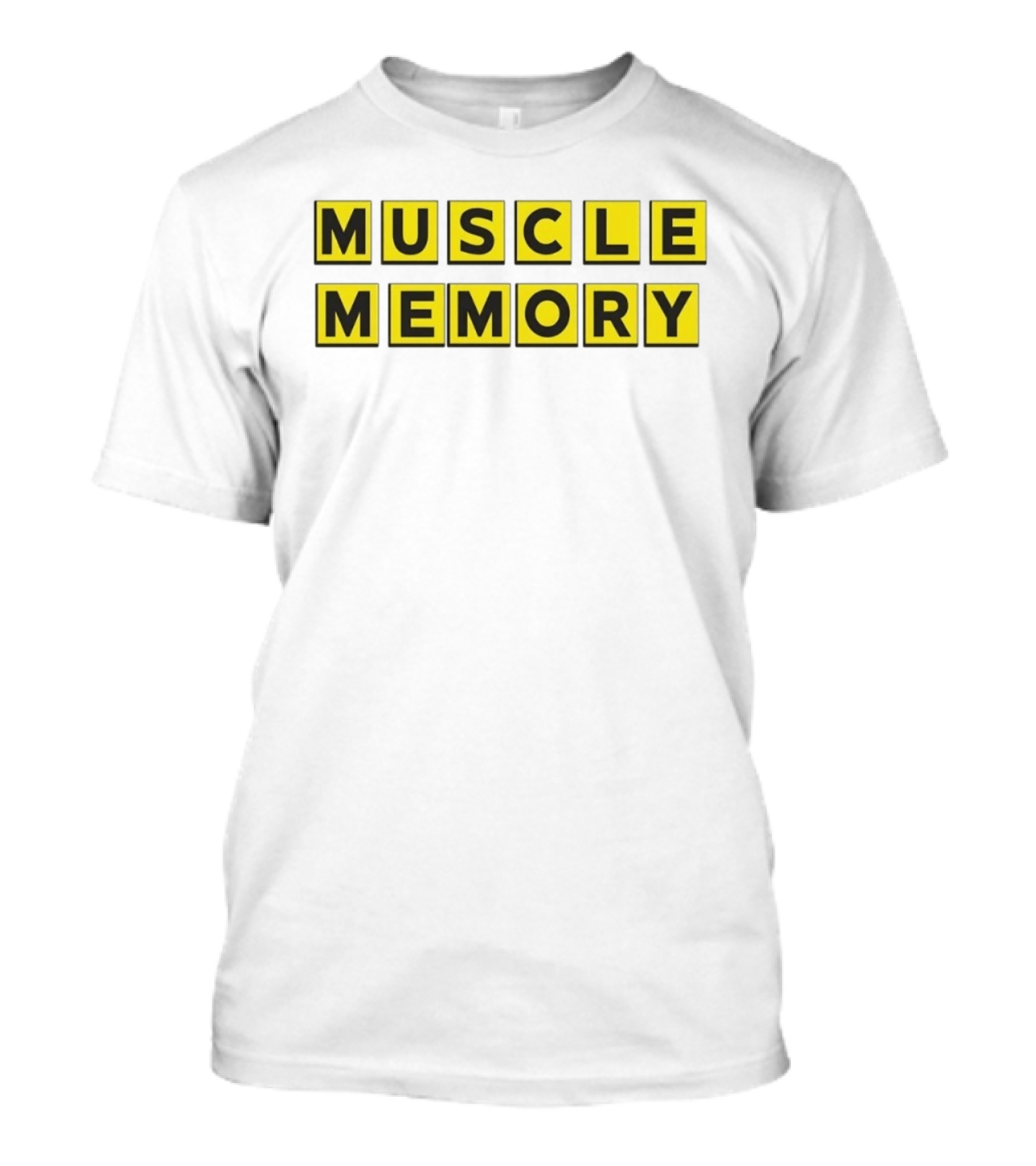 Muscle Memory Fitness Gym Workout Bodybuilding Motivation T-Shirt
