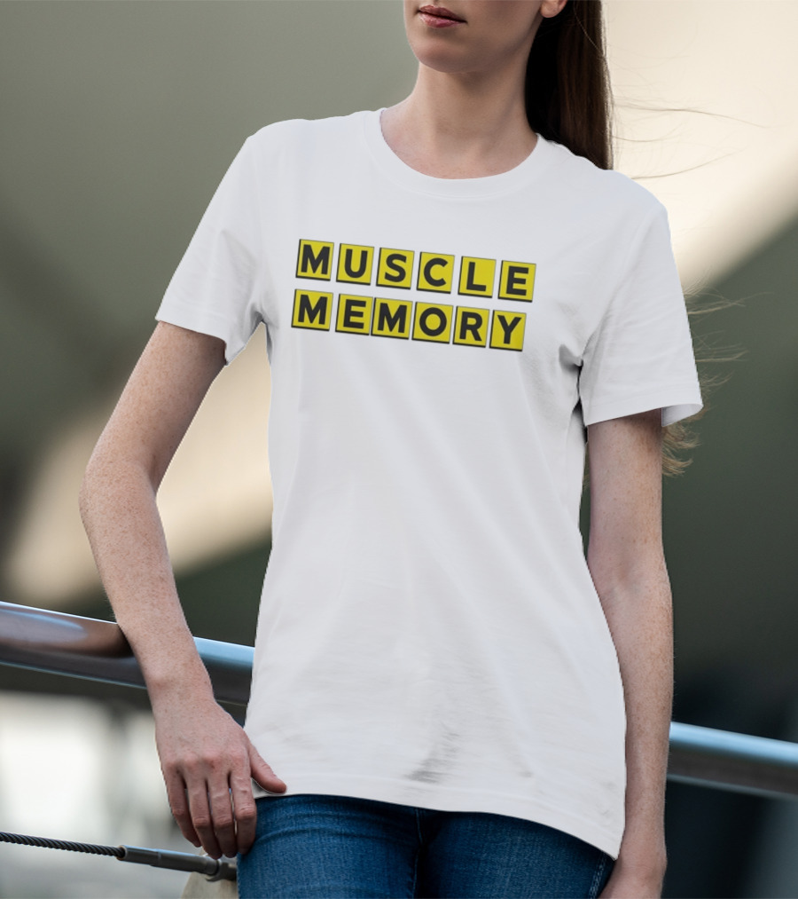 Muscle Memory Fitness Gym Workout Bodybuilding Motivation T-Shirt