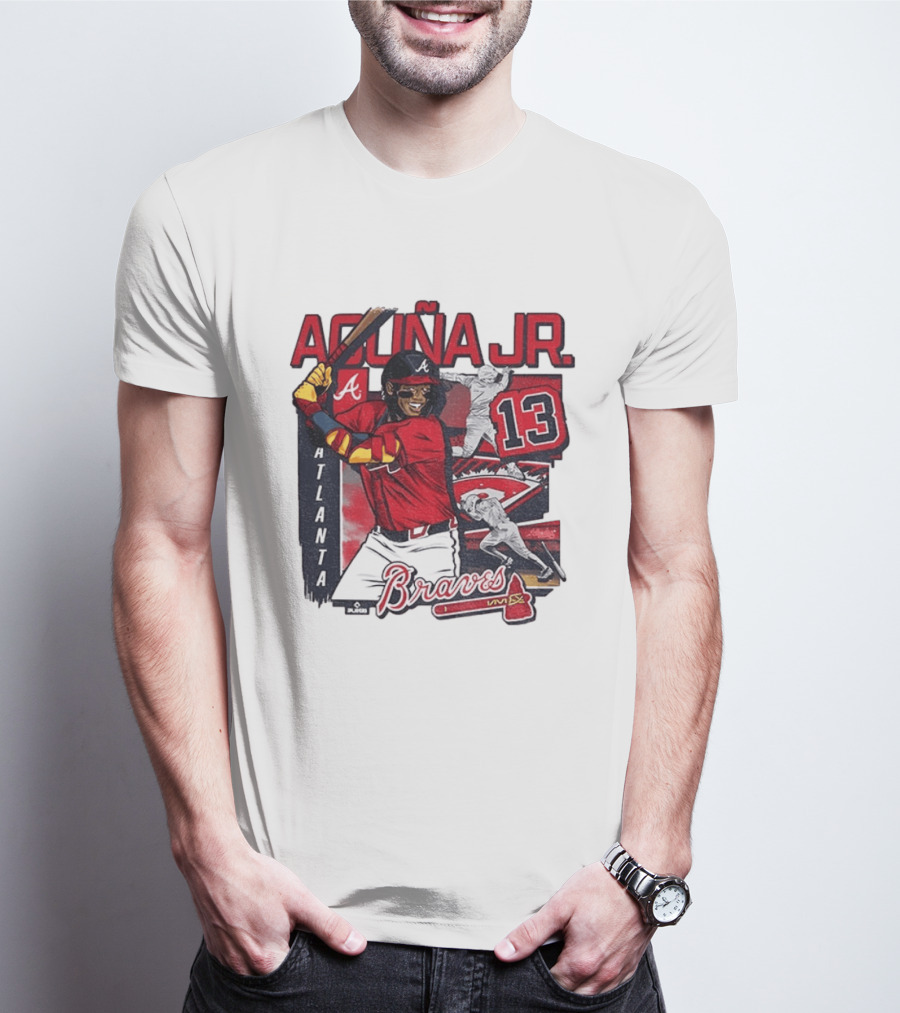 Acuña Jr. Atlanta Braves 13 Baseball Player MLB T-Shirt
