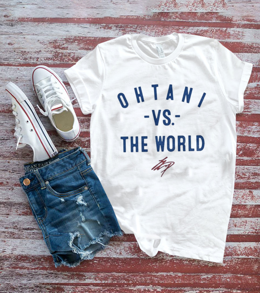 Ohtani Vs The World Baseball Dodgers T-Shirt