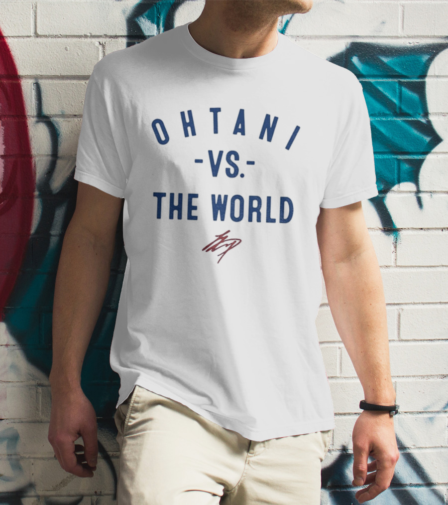 Ohtani Vs The World Baseball Dodgers T-Shirt