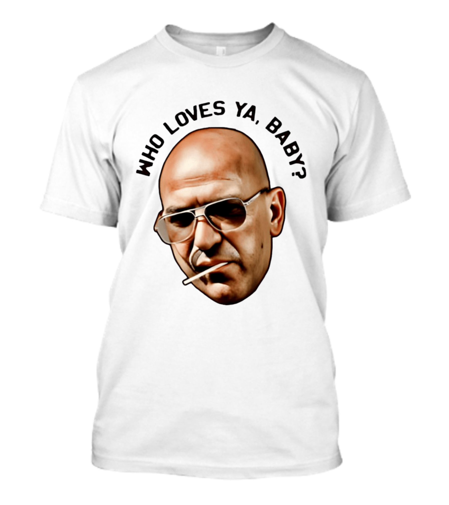 Who Loves Ya Baby Theo Kojak T-Shirt
