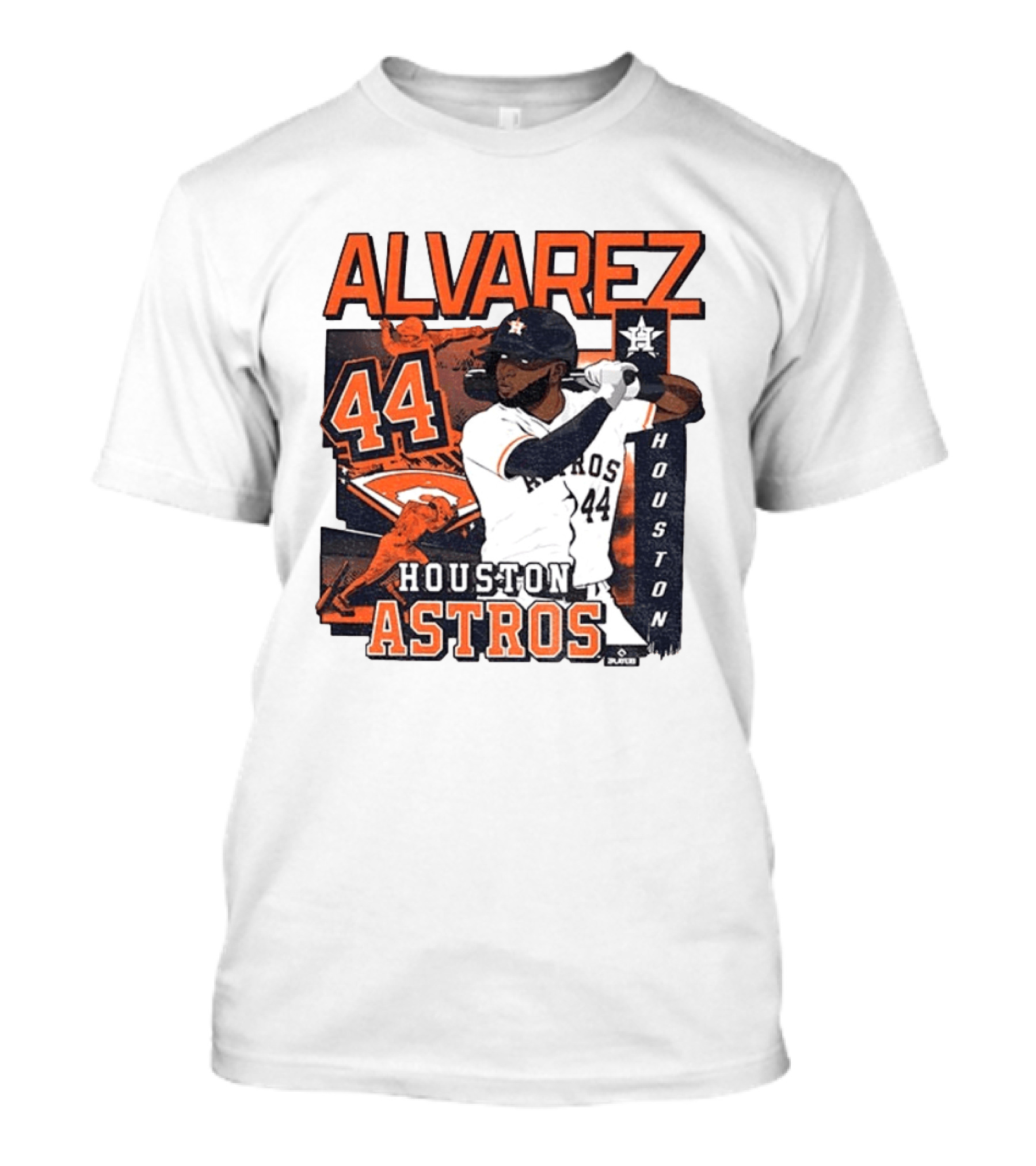 Yordan Alvarez 44 Houston Astros Player Edition MLB T-Shirt