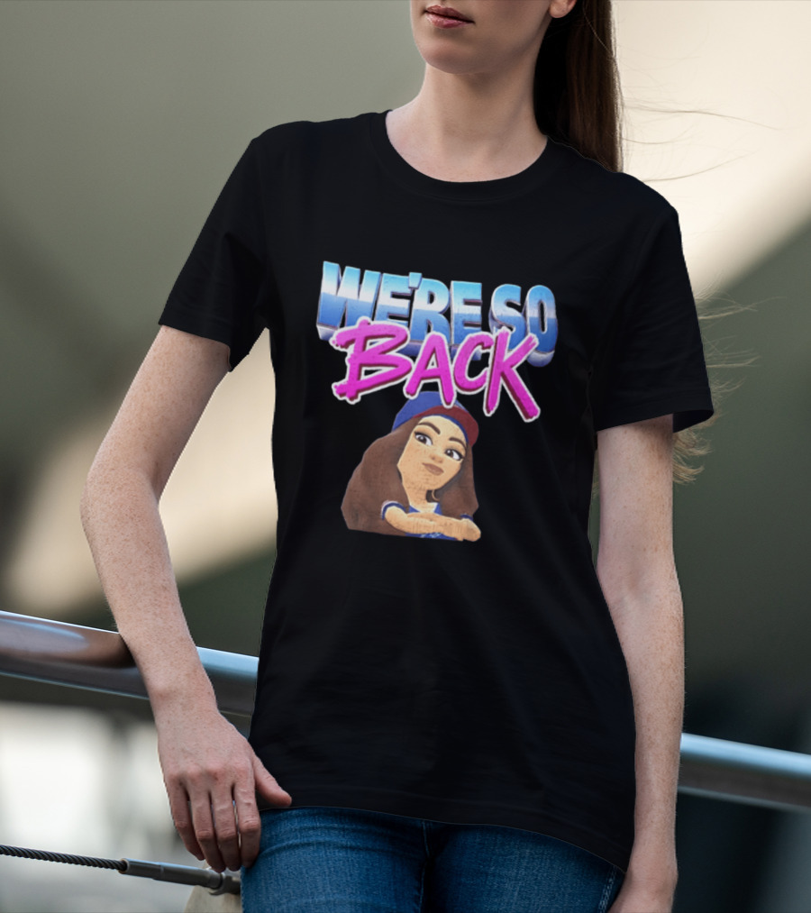 We're So Back Bitmoji Avatar Los Angeles Dodgers T-Shirt