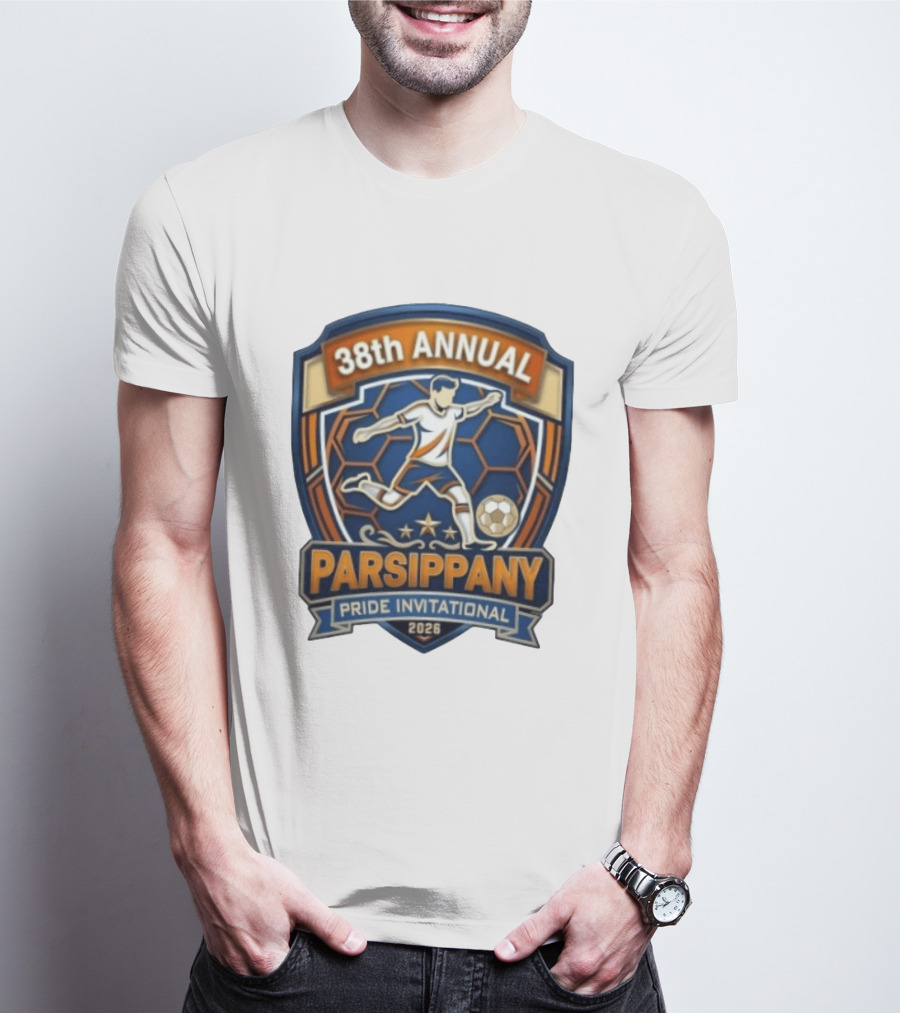 38th Annual Parsippany Pride Invitational 2026 Soccer Event T-Shirt