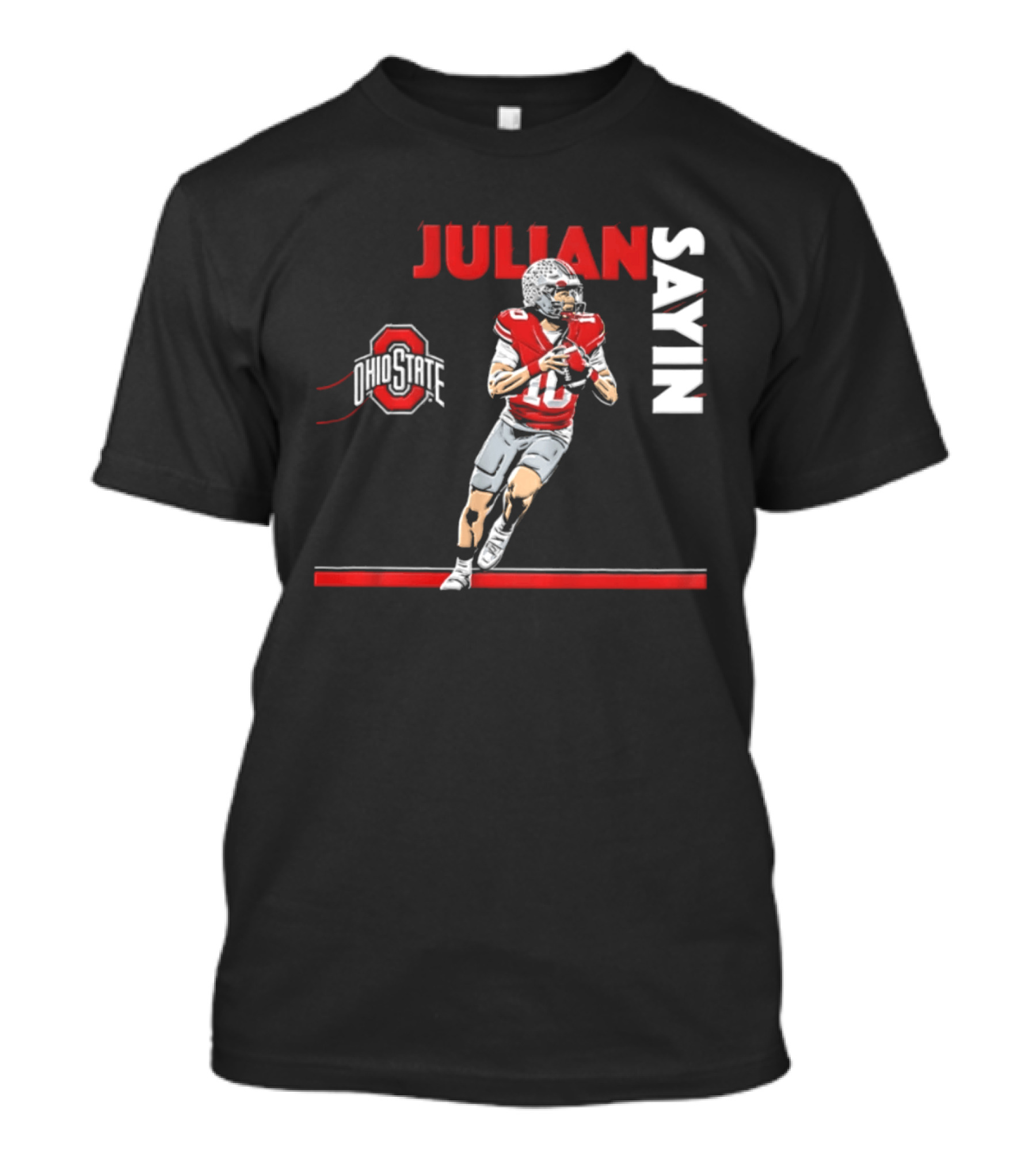 Ohio State Buckeyes Football 2026 Julian Sayin Neon Nights T-Shirt