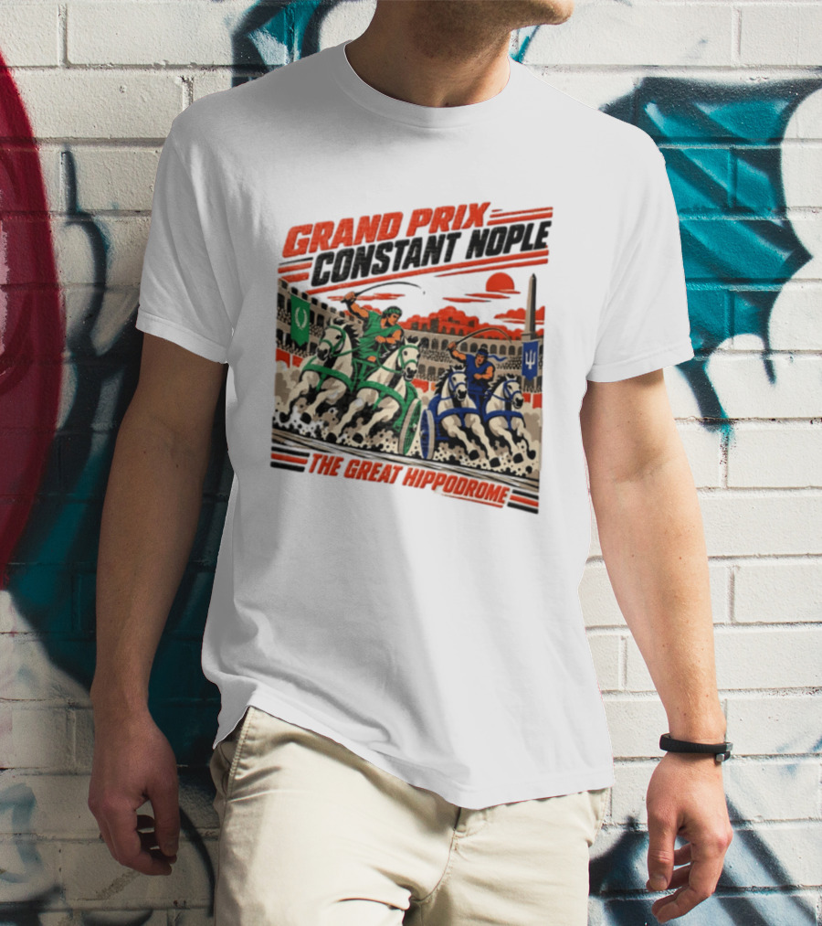 Grand Prix Constantinople Chariot Racers The Great Hippodrome T-Shirt