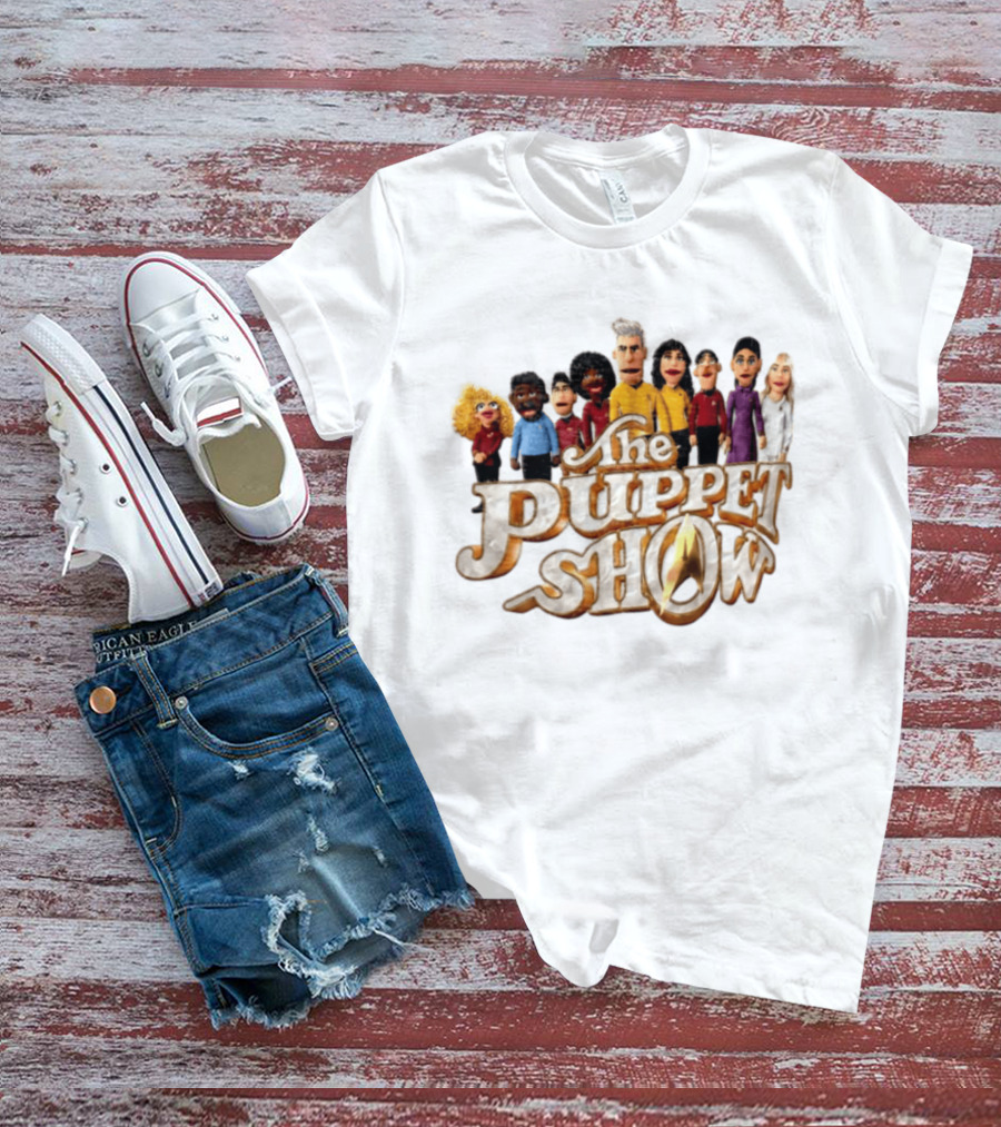 The Puppet Show Star Trek Parody Crew Puppets T-Shirt
