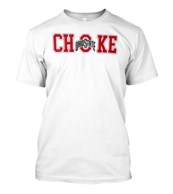 Ohio State Buckeyes CH OKE Parody Football T-Shirt