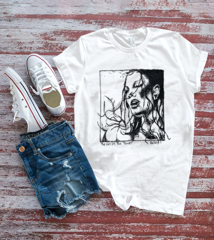 Halsey The Girl In The Tower Enchanted Forest Shadows T-Shirt
