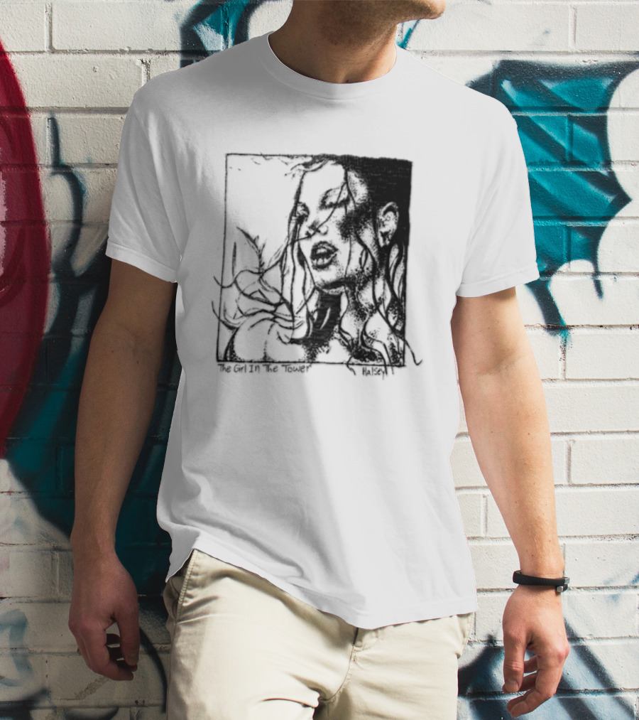 Halsey The Girl In The Tower Enchanted Forest Shadows T-Shirt