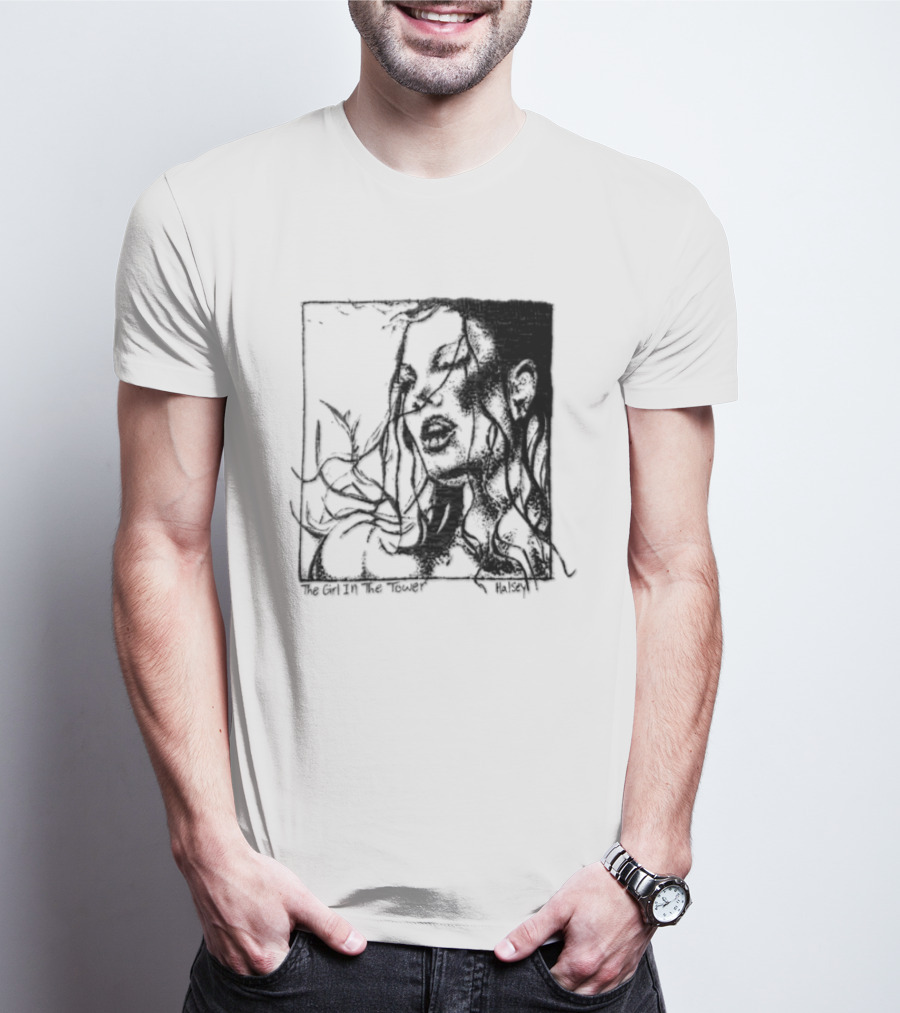 Halsey The Girl In The Tower Enchanted Forest Shadows T-Shirt