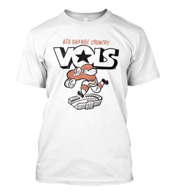 Big Orange Country Vols Football Neyland Stadium Tennessee Volunteers T-Shirt