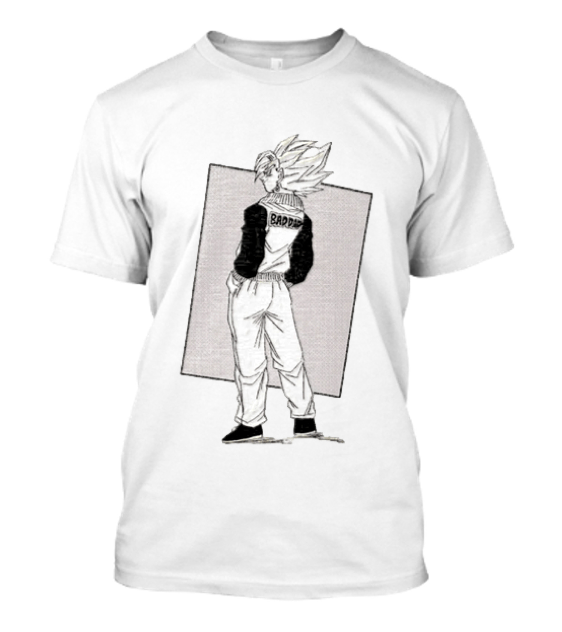 Vegito Dragon Ball Z BADDAD Jacket Iconic Saiyan Fusion T-Shirt