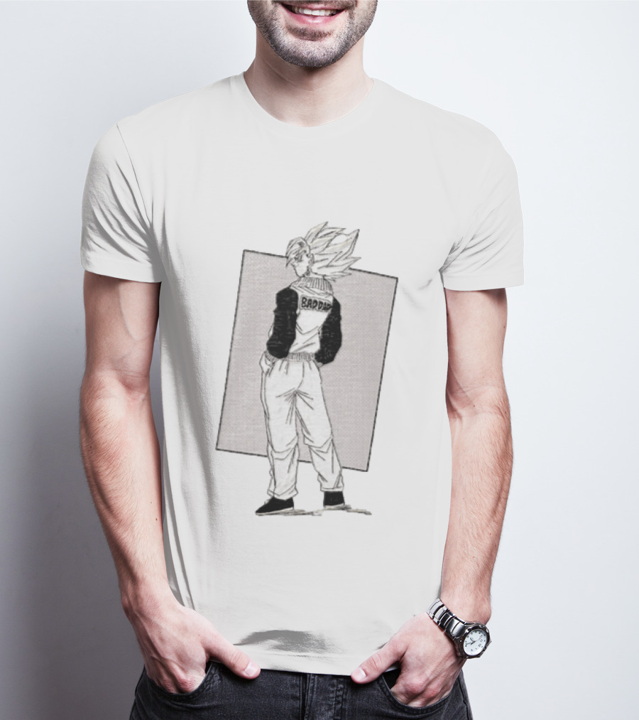 Vegito Dragon Ball Z BADDAD Jacket Iconic Saiyan Fusion T-Shirt