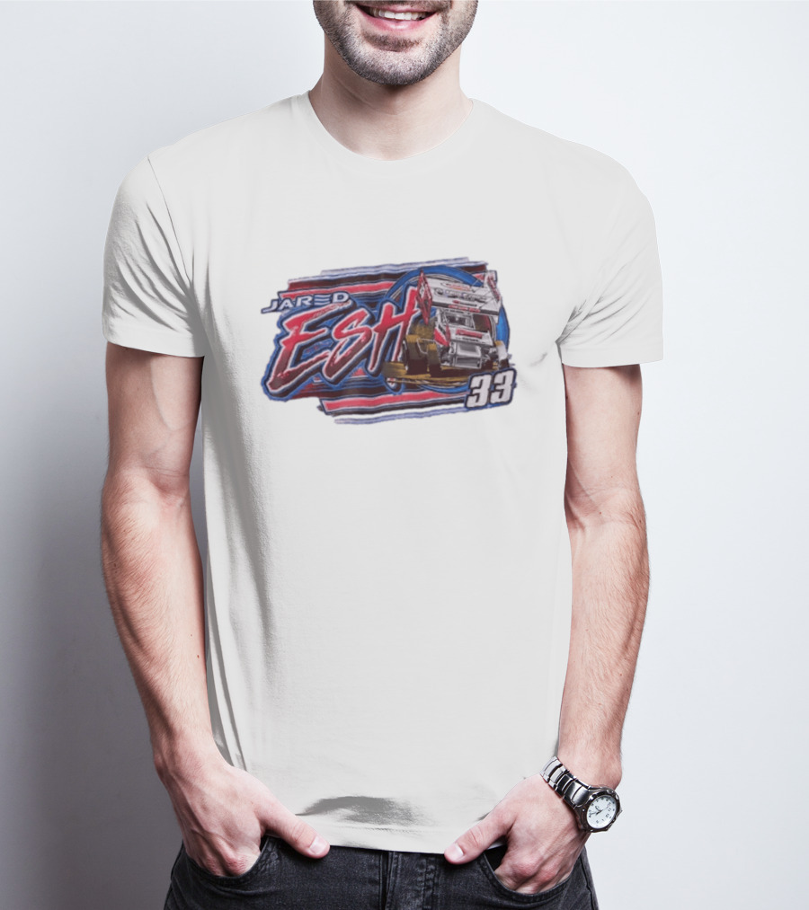 Jared Esh 33 Sprint Car Racing Ezra's Point Competition T-Shirt