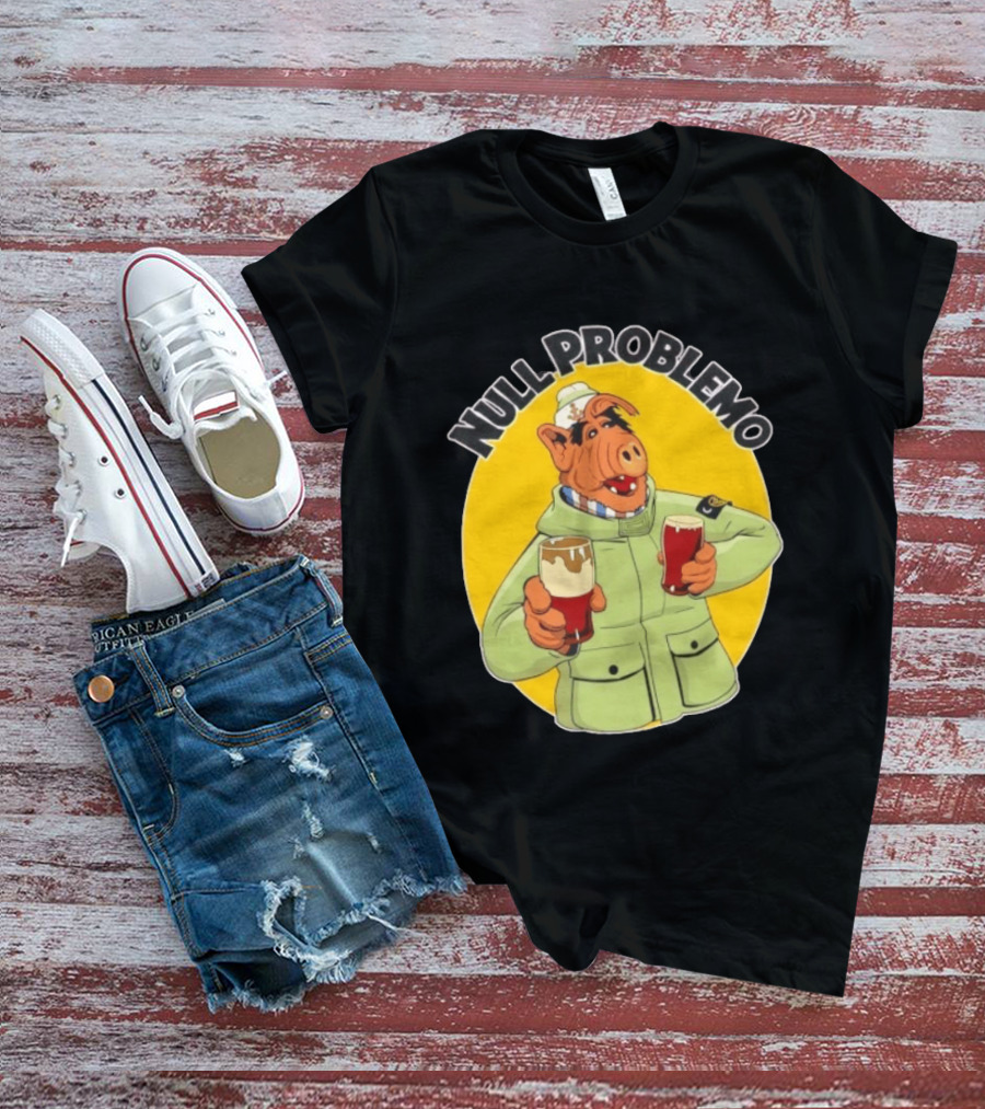 ALF Null Problemo Gordon Shumway 80s TV Show T-Shirt