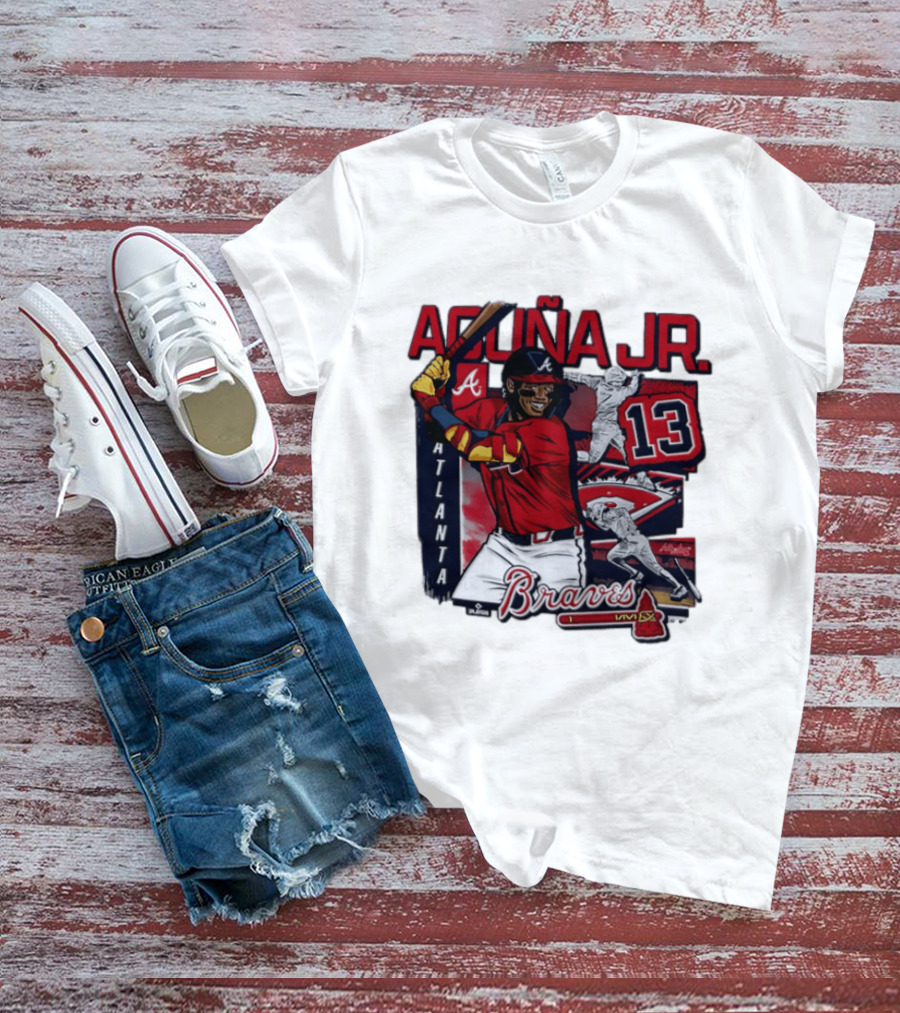 Ronald Acuna Jr. 13 Atlanta Braves 2026 Baseball MLB T-Shirt