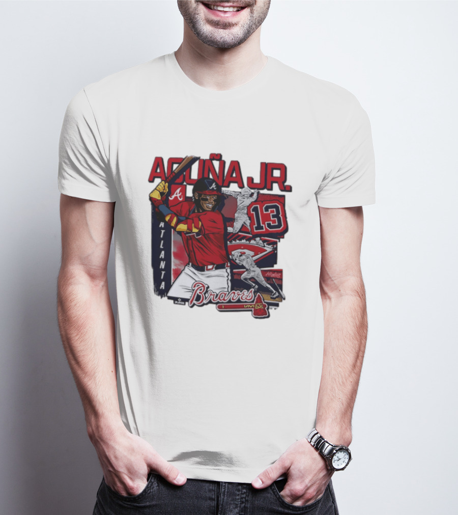 Ronald Acuna Jr. 13 Atlanta Braves 2026 Baseball MLB T-Shirt