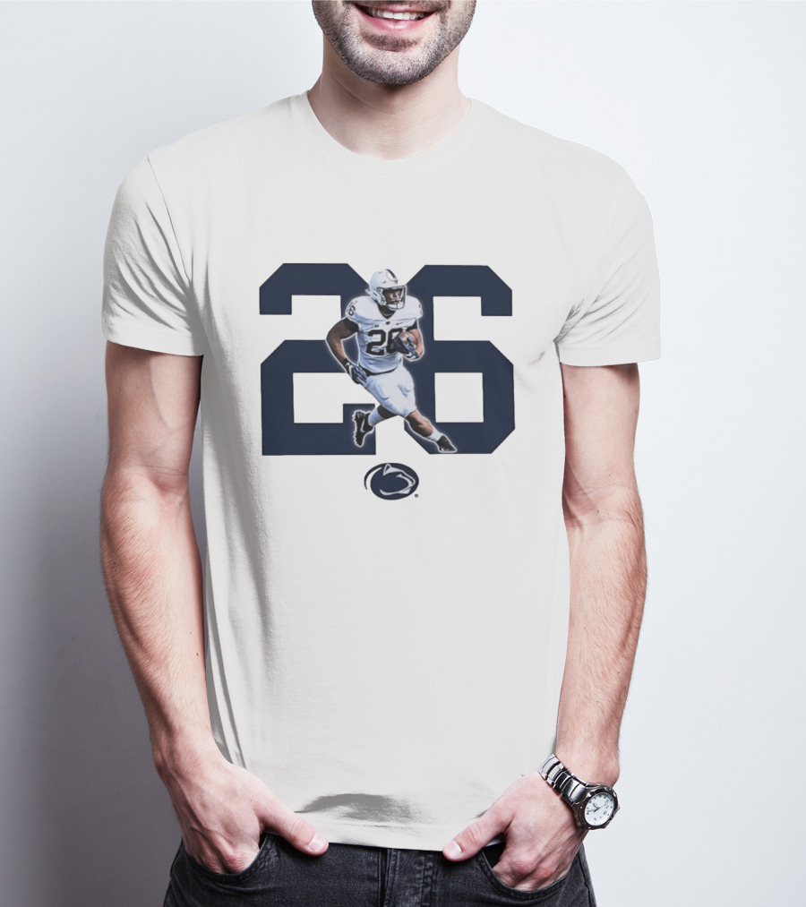 Penn State Nittany Lions Saquon Barkley Number 26 Football Player T-Shirt
