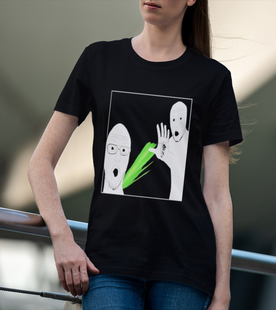 Soyjak Pointing Meme Wholesome Internet Reaction T-Shirt