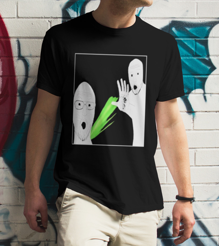 Soyjak Pointing Meme Wholesome Internet Reaction T-Shirt