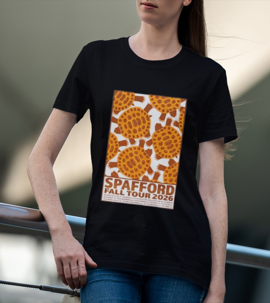 Spafford Fall Tour 2026 Turtles And Tour Dates T-Shirt