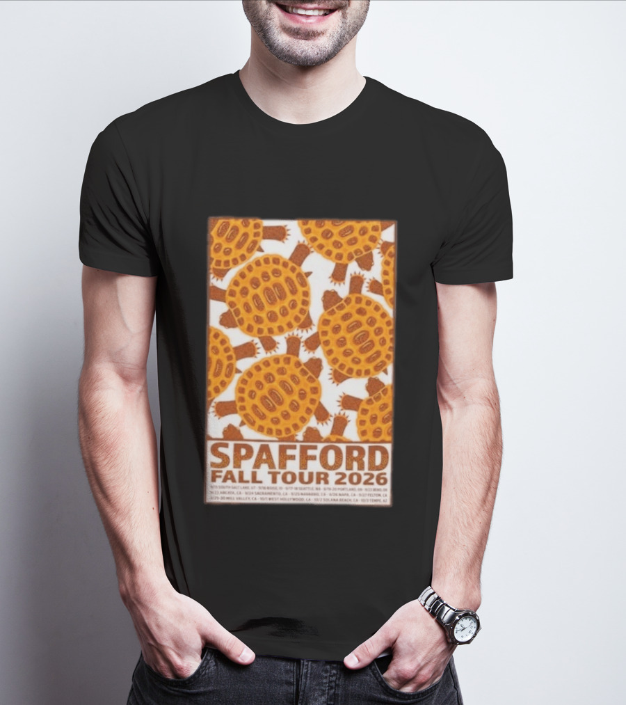 Spafford Fall Tour 2026 Turtles And Tour Dates T-Shirt