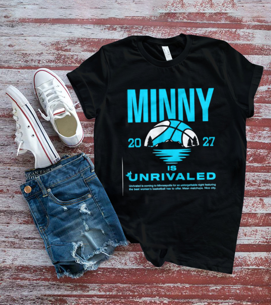Minny 2027 Unrivaled Basketball Season 3 Bus Tour Event T-Shirt