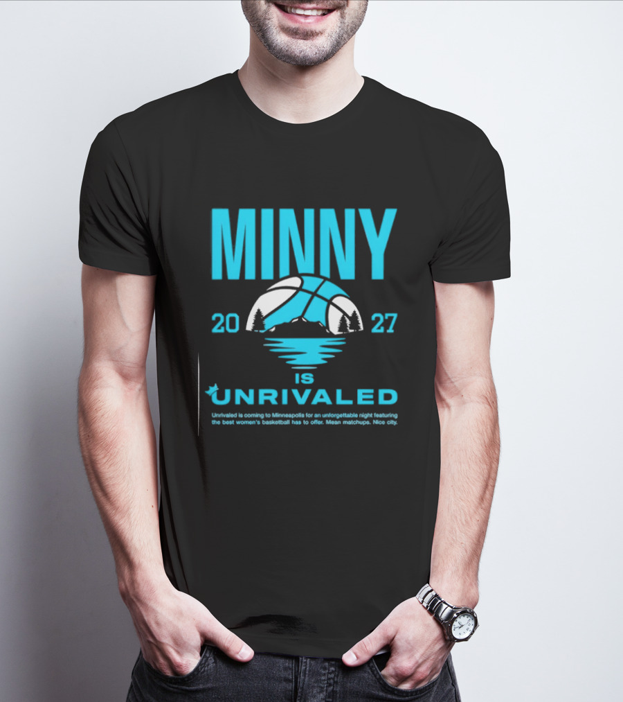 Minny 2027 Unrivaled Basketball Season 3 Bus Tour Event T-Shirt