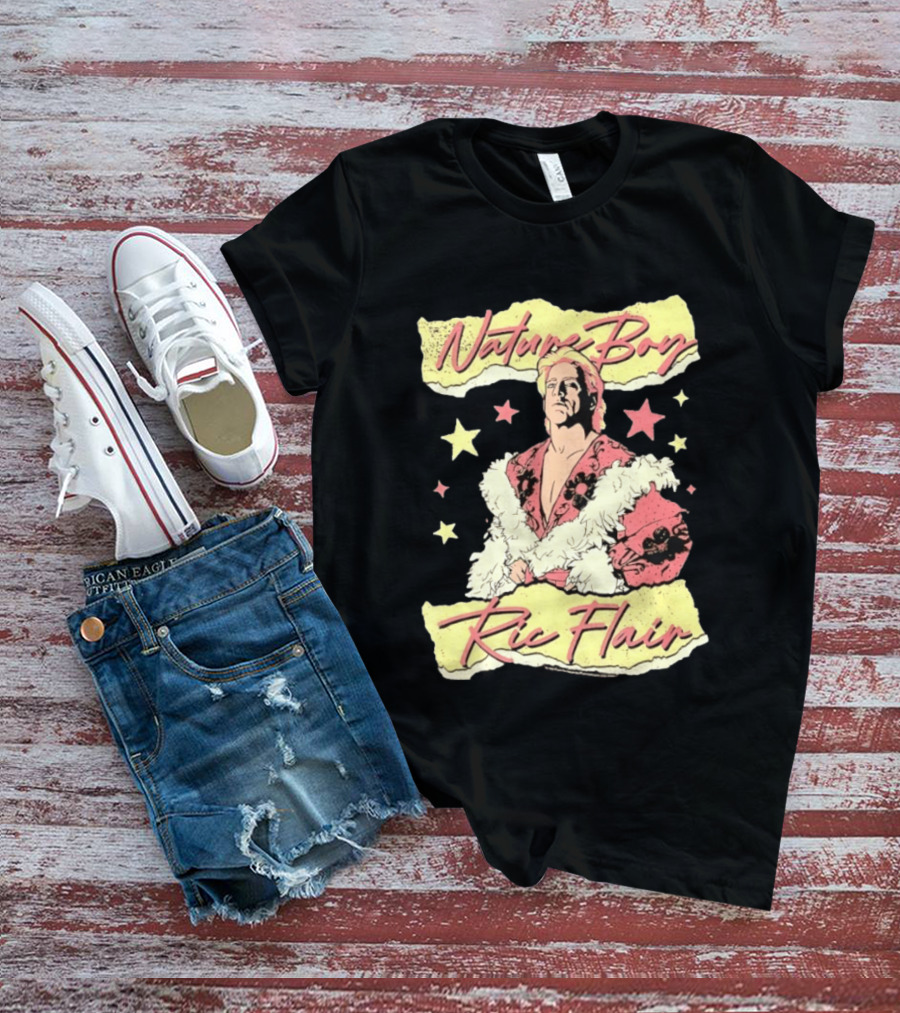 Nature Boy Ric Flair Distressed Vintage Wrestling T-Shirt