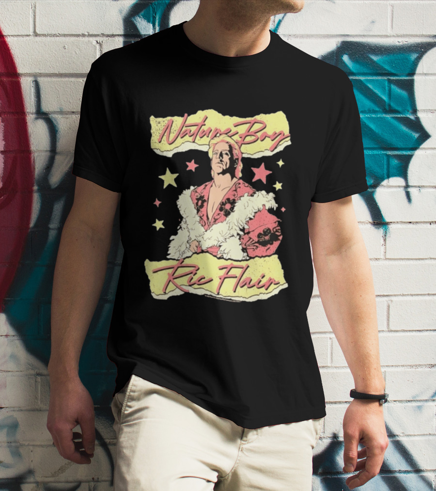 Nature Boy Ric Flair Distressed Vintage Wrestling T-Shirt
