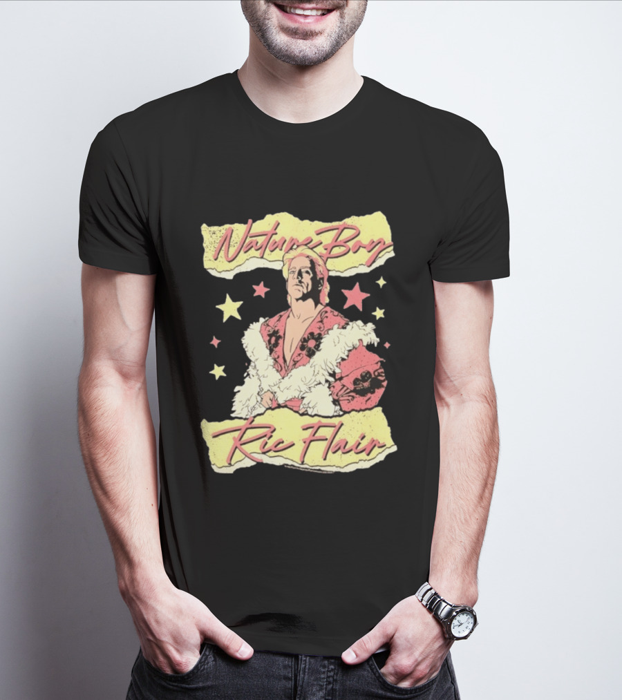 Nature Boy Ric Flair Distressed Vintage Wrestling T-Shirt