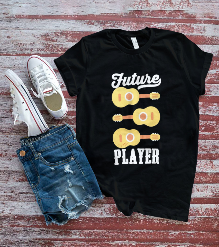 Future Dolly Guitar Music Player T-Shirt