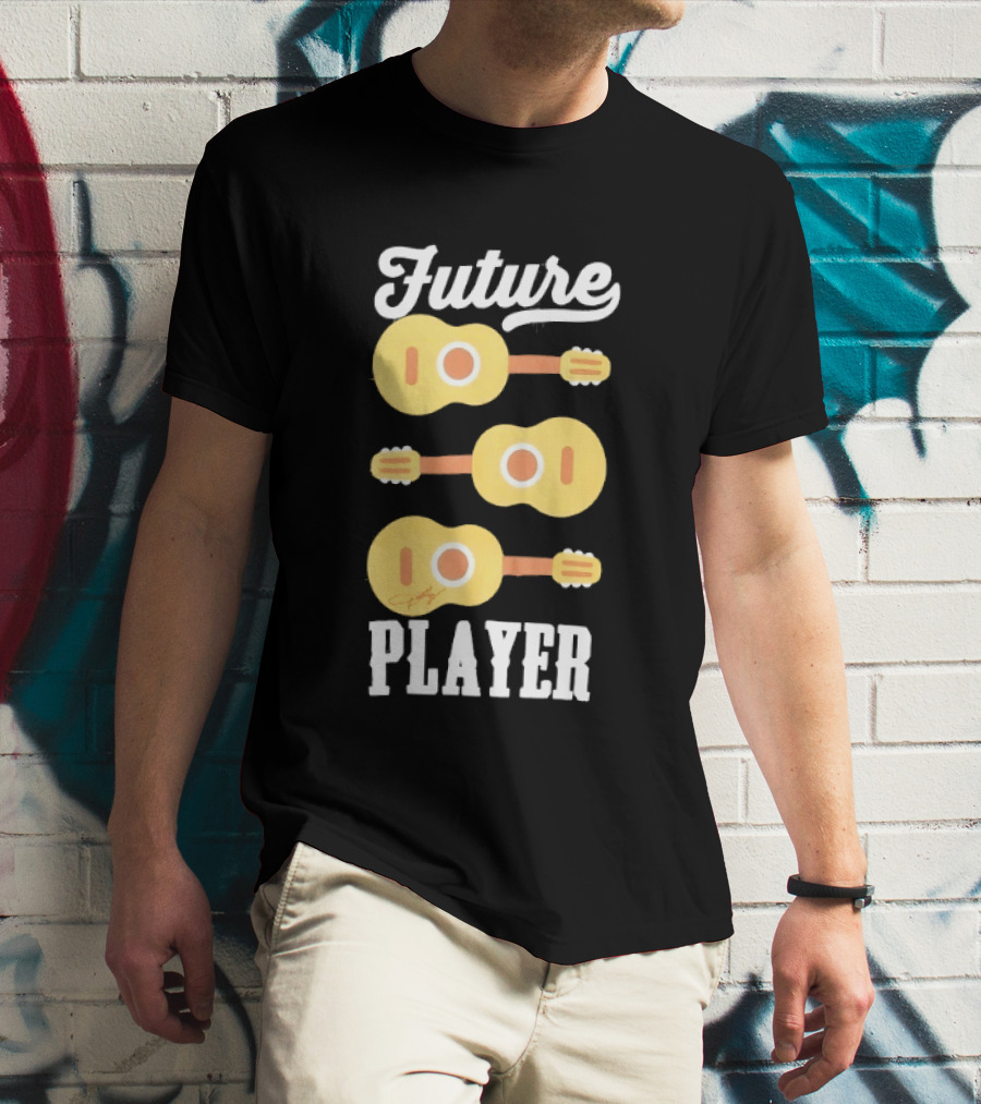 Future Dolly Guitar Music Player T-Shirt