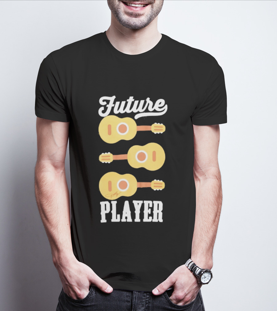 Future Dolly Guitar Music Player T-Shirt