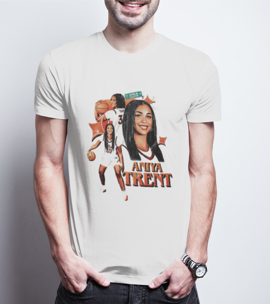 Aniya Trent Dayton Ohio Basketball Player The Burg Sign T-Shirt