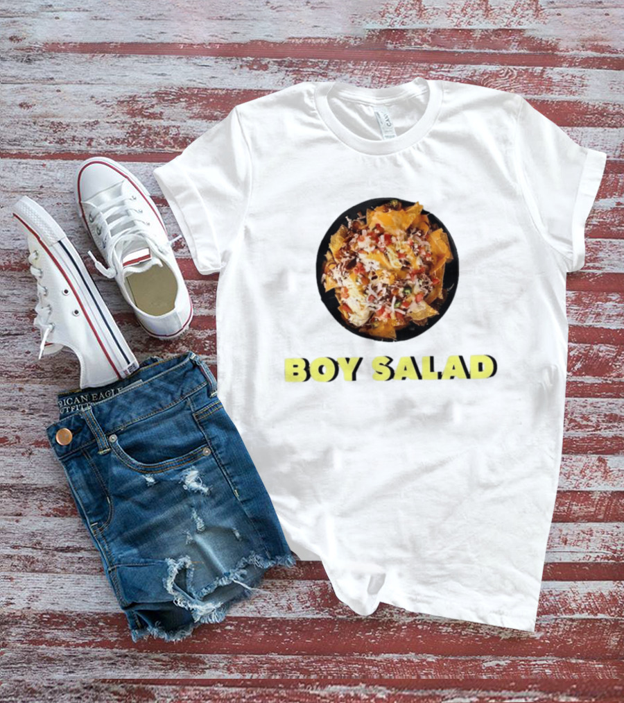Boy Salad Nachos Snack Meme Food T-Shirt