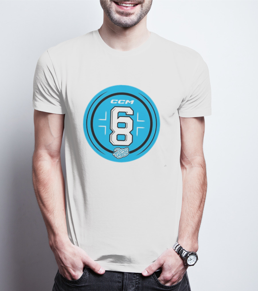 CCM 68 200×85 Tournament Series 2026 Iconic Blue Circle T-Shirt