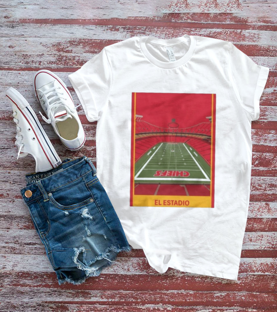 Kansas City Chiefs El Estadio Stadium Chiefs Field T-Shirt