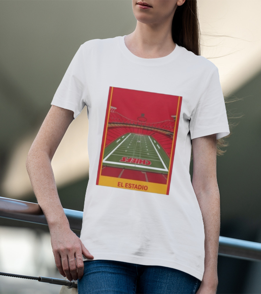 Kansas City Chiefs El Estadio Stadium Chiefs Field T-Shirt