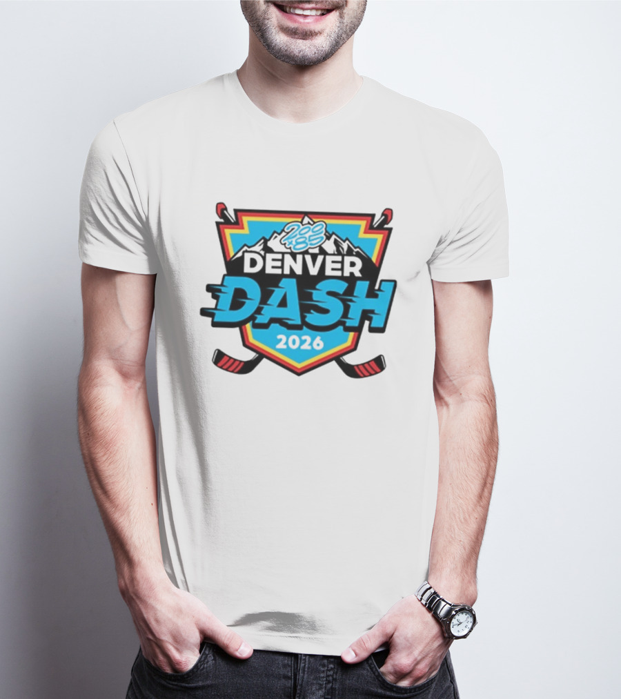 Denver Dash 2026 200×85 Tournament Series Hockey Event T-Shirt