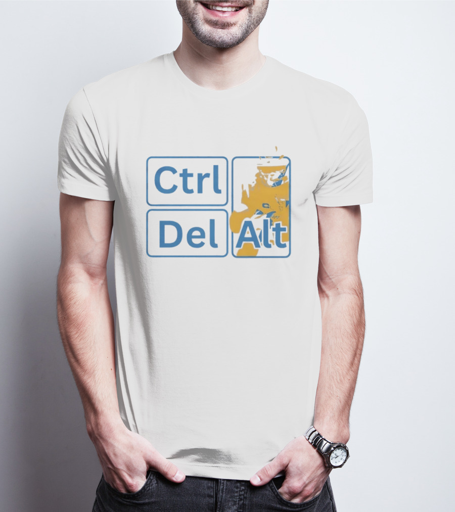 Los Angeles Football Ctrl Del Alt Gaming Keyboard Sports T-Shirt