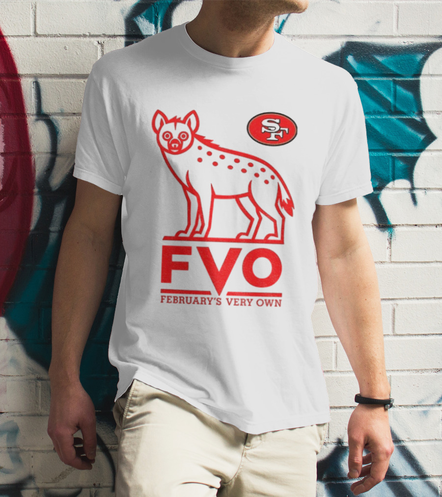 San Francisco 49ers Hyena FVO February's Very Own SF T-Shirt