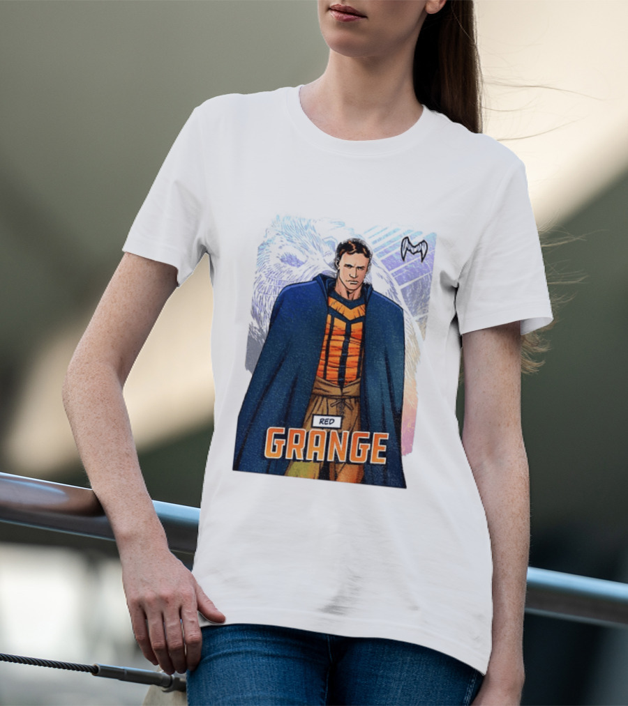 Harold Grange Red Grange Chicago Football Icon Legend T-Shirt